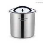 SUS 304 Press-Seal Rice Storage Bucket view 1