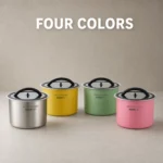 SUS 304 Press-Seal Rice Storage Bucket view 4