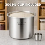 SUS 304 Press-Seal Rice Storage Bucket view 7