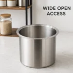 SUS 304 Second-Generation Press-Valve Storage Bucket view 3