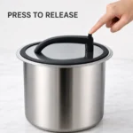 SUS 304 Second-Generation Press-Valve Storage Bucket view 5