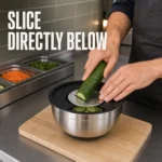 Black Stainless Steel Grater Salad Bowl System view 3