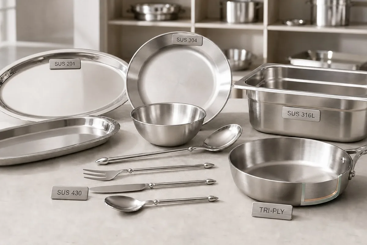 Stainless steel kitchenware OEM ODM factory production