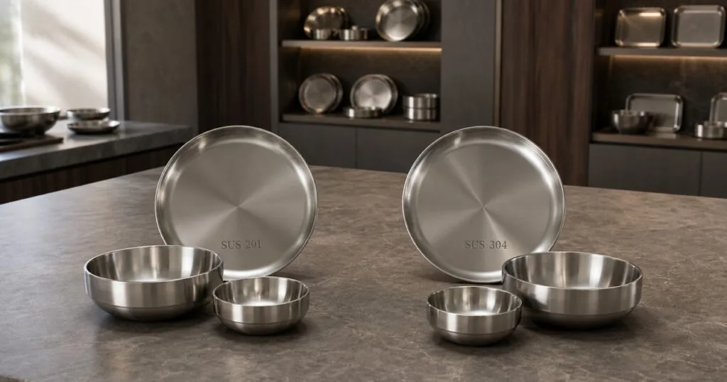 201 vs 304 Stainless Steel: Which Grade Should You Order for Tableware?