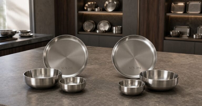 201 vs 304 Stainless Steel: Which Grade Should You Order for Tableware?