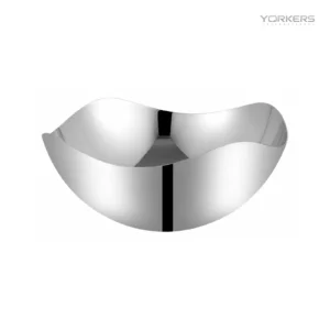 Mirror Polished Four-Lobe Stainless Steel Serving Bowl Series — stainless steel product by Yorkers International