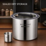 SUS 304 Airtight Multipurpose Storage Bucket view 2