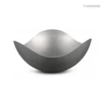 Vintage Snowflake Gray Three-Lobe Irregular Rim Stainless Steel Bowl Series view 1