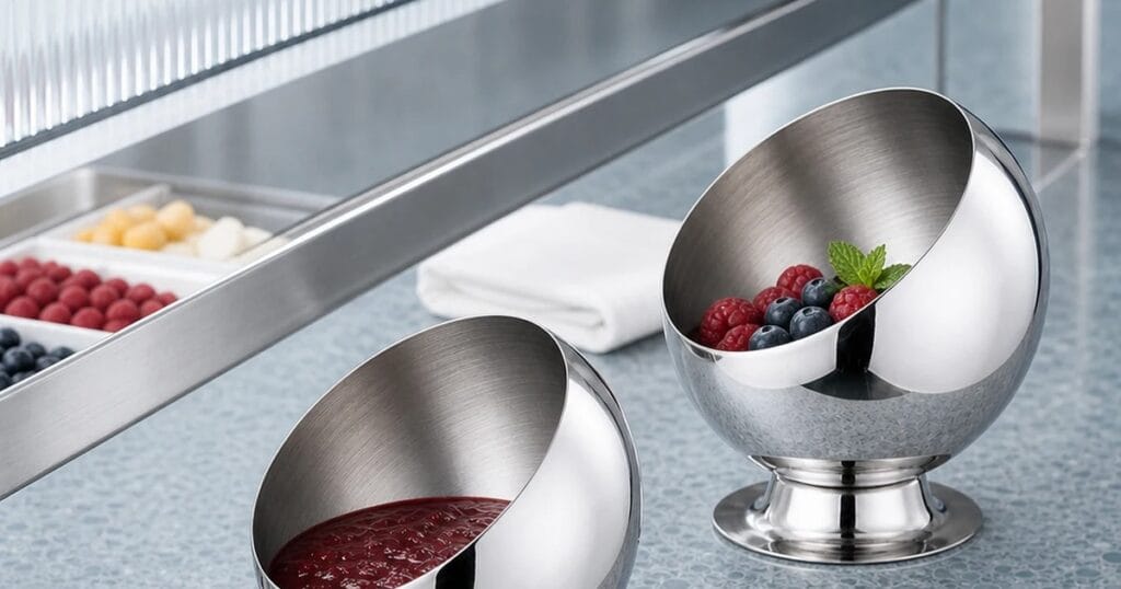 How to Choose Slanted Pedestal Sauce Bowls for Buffet and Condiment Service