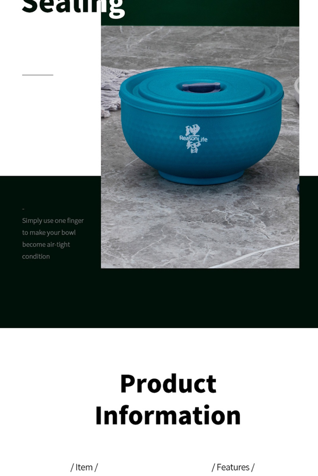 304 Stainless Steel Double-Wall Color Bowl with Lid