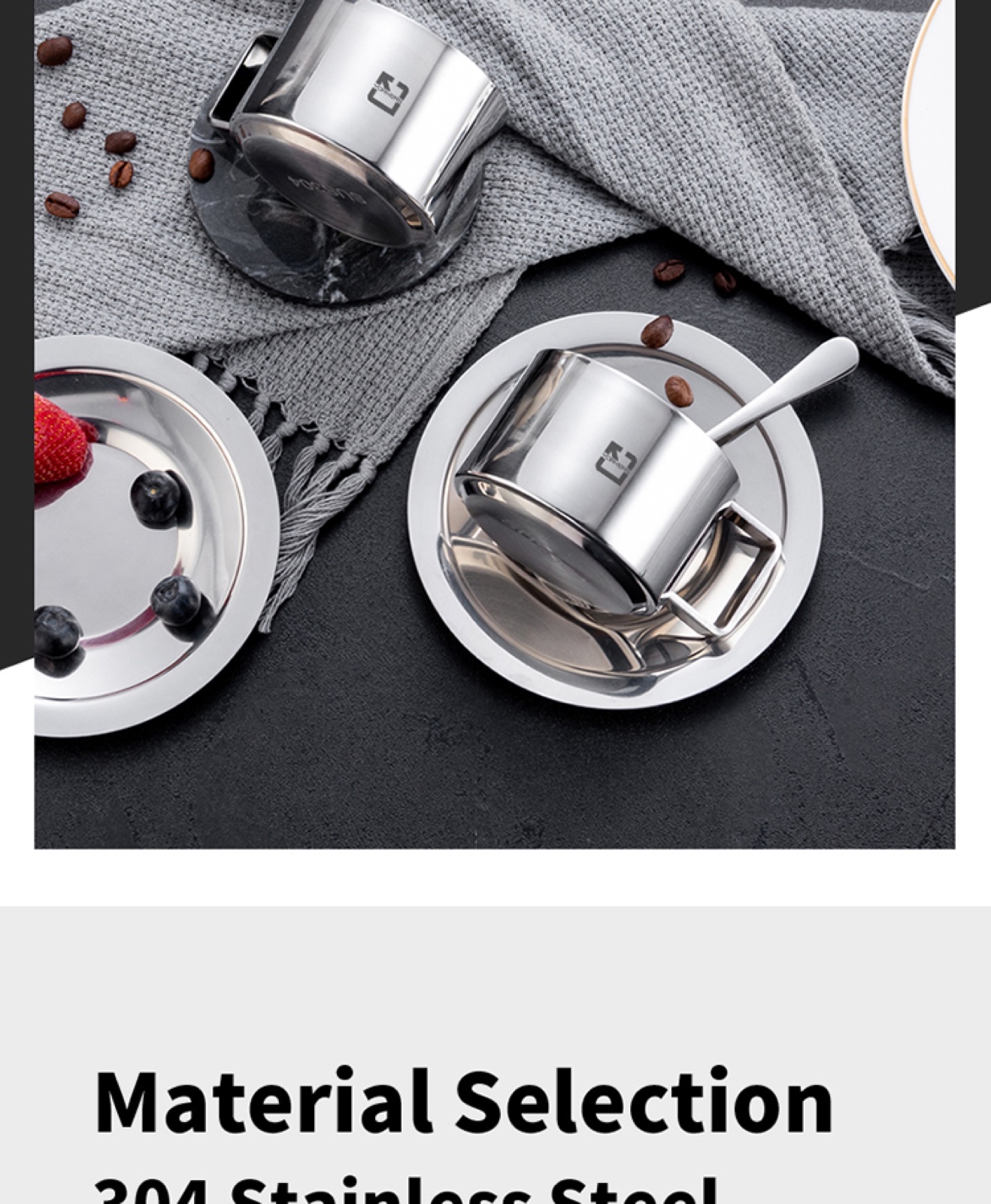 304 Stainless Steel Espresso Coffee Cup