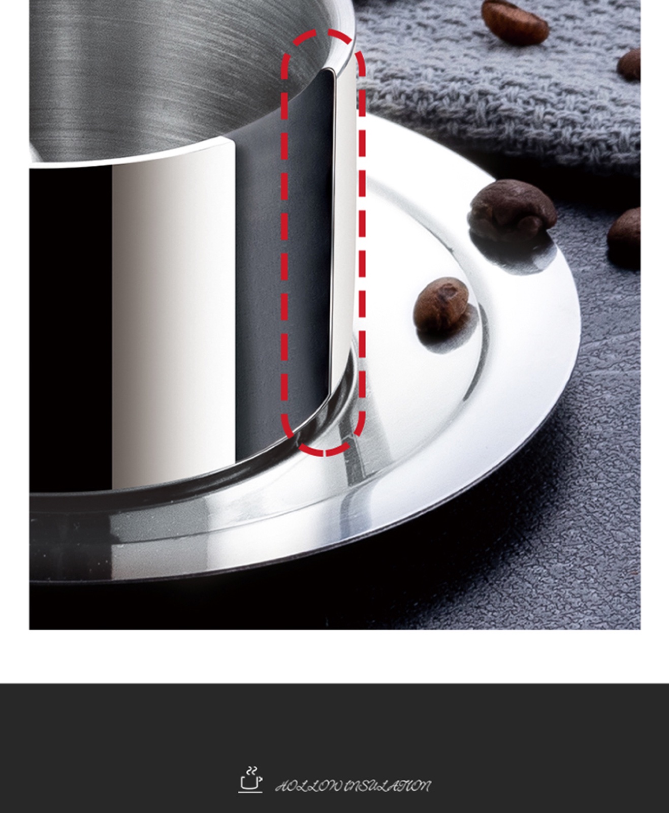 304 Stainless Steel Espresso Coffee Cup