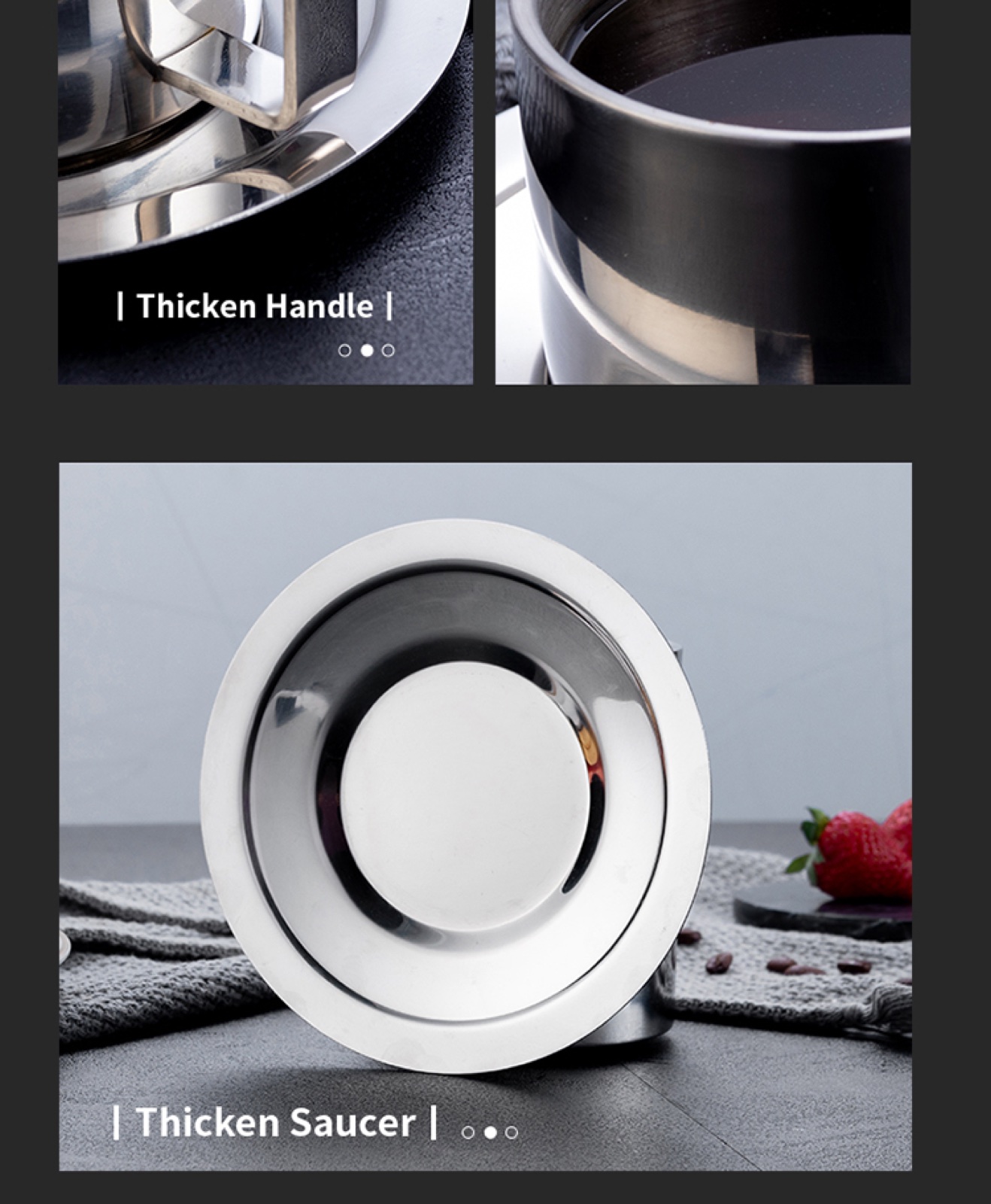304 Stainless Steel Espresso Coffee Cup
