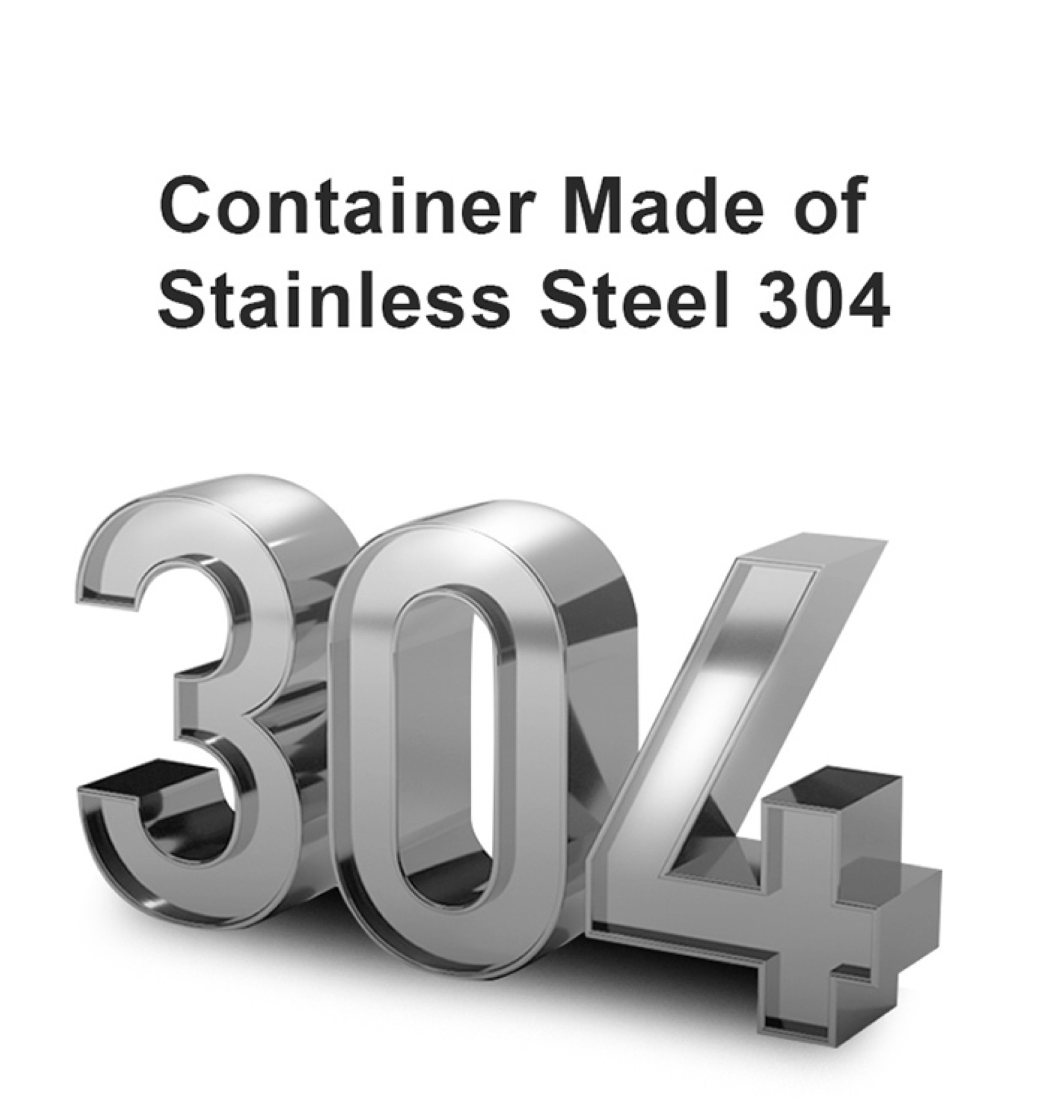 304 Stainless Steel Food Storage Container Collection
