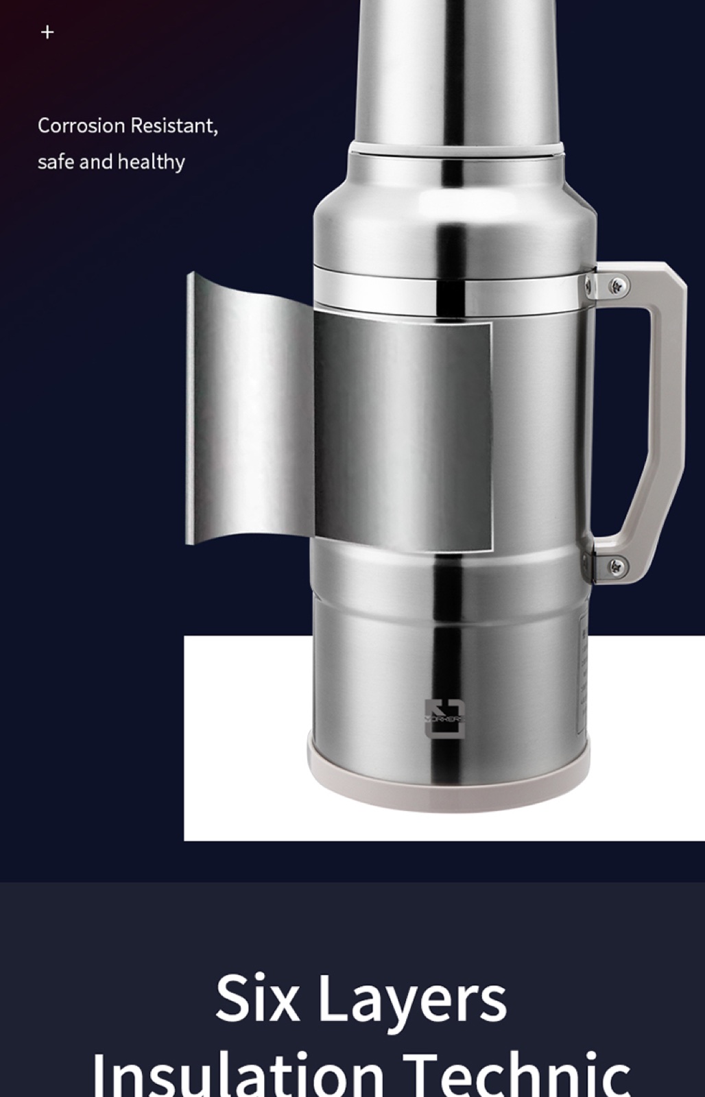 304 Stainless Steel Hot Water Flask