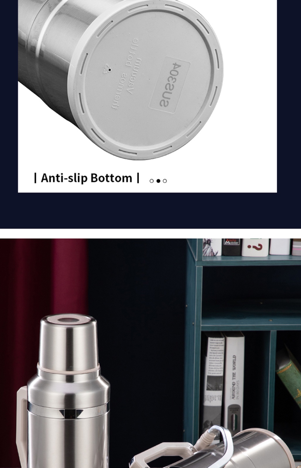 304 Stainless Steel Hot Water Flask