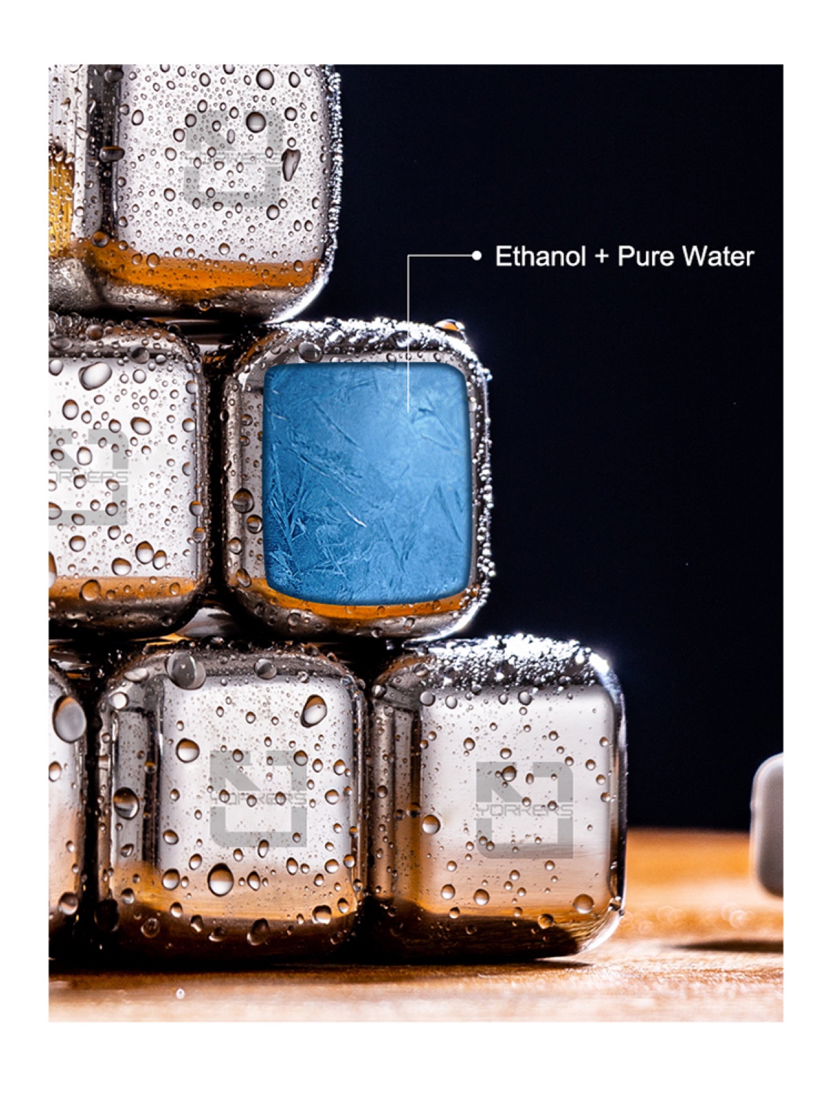 304 Stainless Steel Ice Cubes