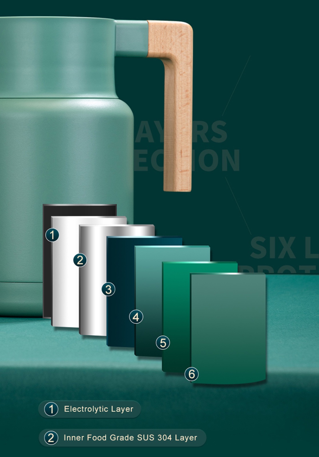 304 Stainless Steel Japanese Thermal Flask