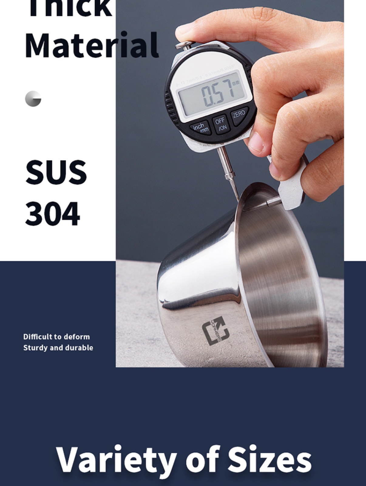 304 Stainless Steel Sauce Bowls