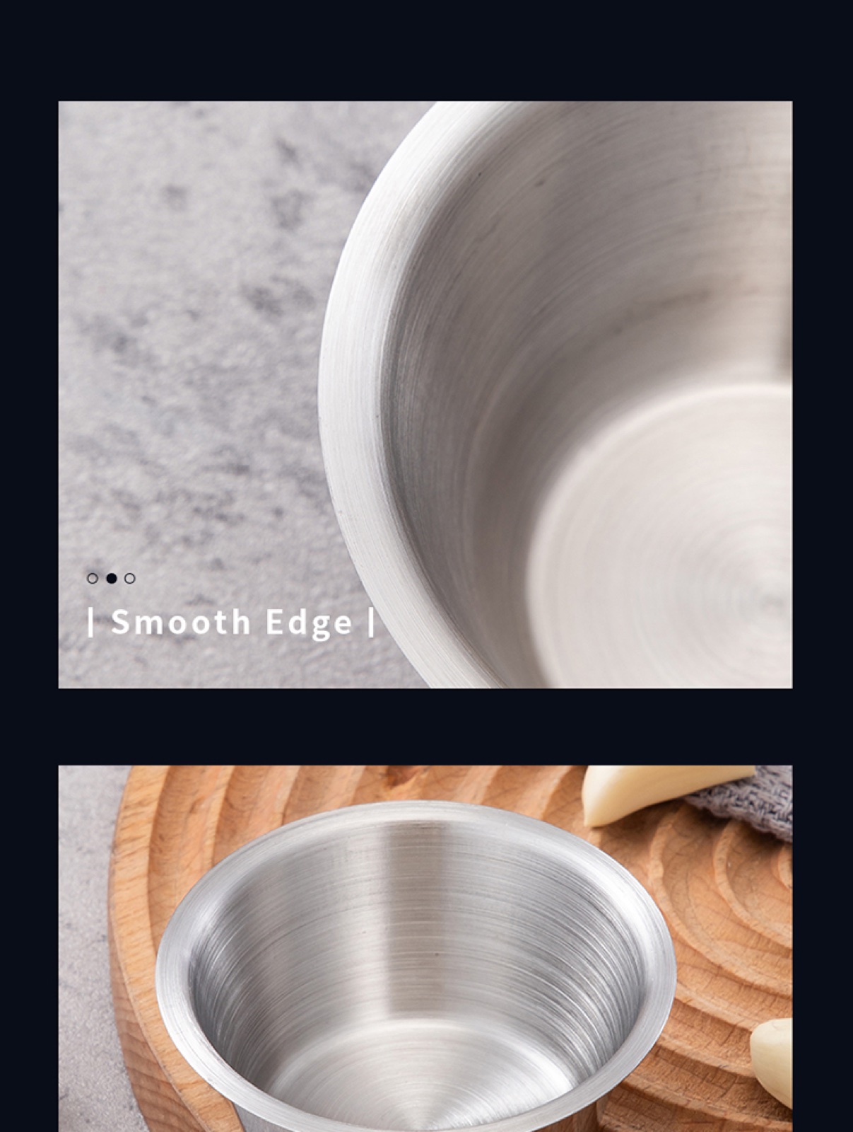 304 Stainless Steel Sauce Bowls