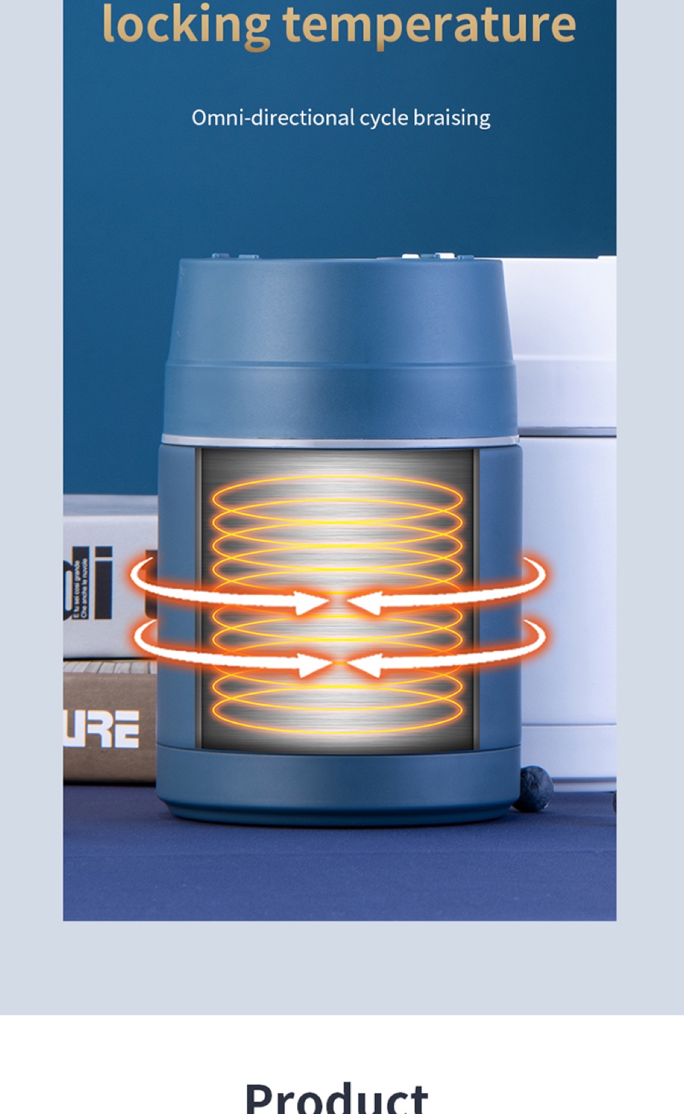 304 Stainless Steel Thermal Food Jar