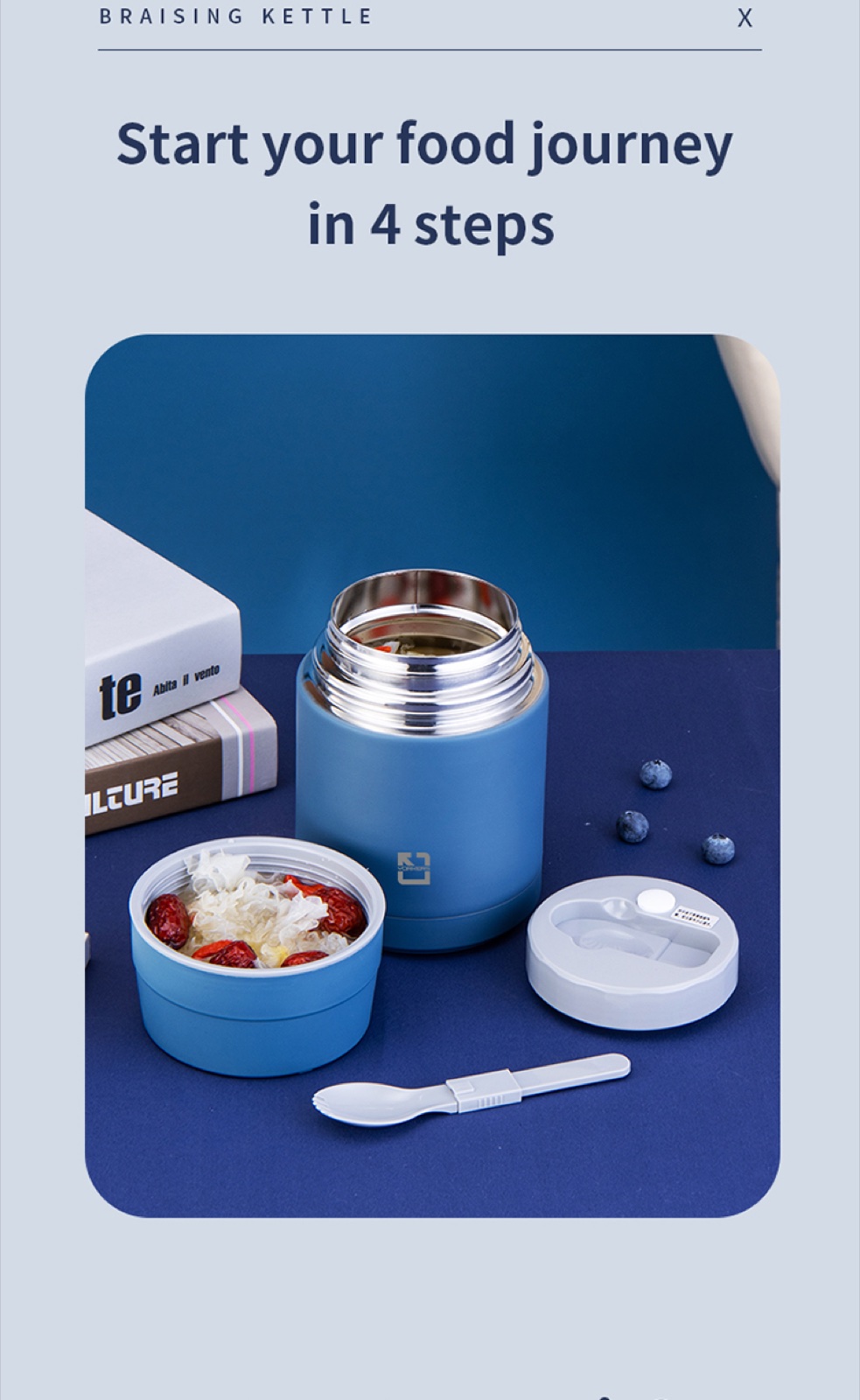 304 Stainless Steel Thermal Food Jar
