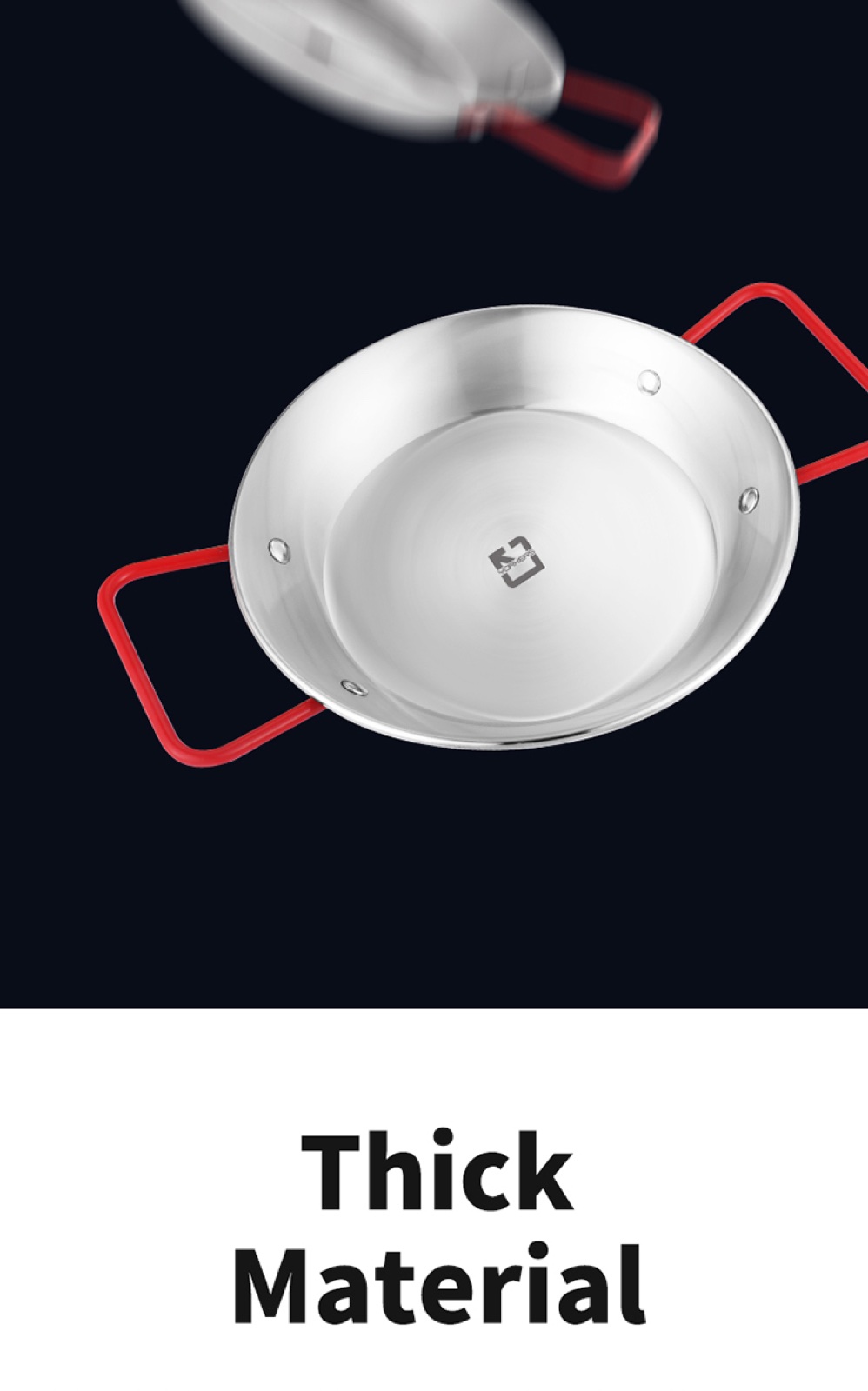 Stainless Steel Seafood Serving Pan