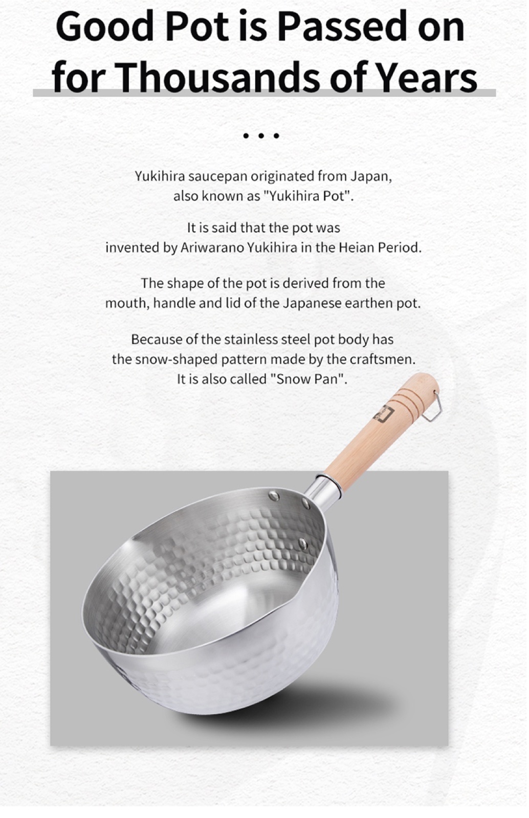 Stainless Steel Yukihira Saucepan